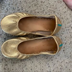 Tieks gold size 12